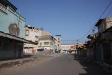DJIBOUTI: downtown of the capital city