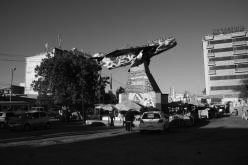 SOMALILAND: Hargeisa, War Memorial in the downtown